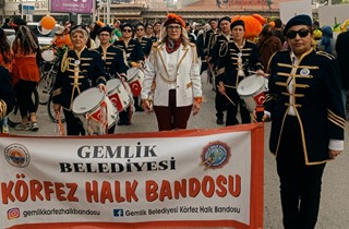 Körfez Halk Bandosu Karnavalda Göz Doldurdu